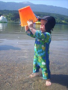 Mit Opa und Baby ins Campingabenteuer
