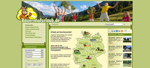 bauernhofurlaub.de