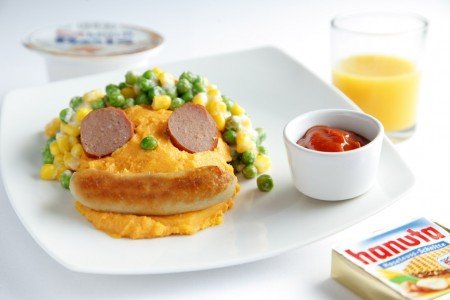 Kindermenü bei TuiFly © TuiFly Kindermenü bei TuiFly © TuiFly