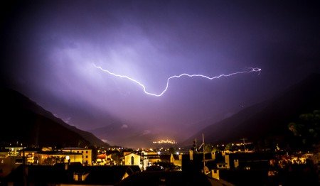Sommergewitter in Trentino