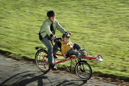 Im Liegen Fahrrad fahren © Hase Bikes Im Liegen Fahrrad fahren © Hase Bikes