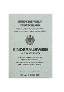 Der alte Kinderausweis, der seit 2006 nicht mehr ausgestellt wird.