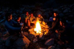 Urlaub mit Lagerfeuer - was gibt es Schöneres?