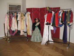 Hofburg: Verkleiden im Sisi-Stil