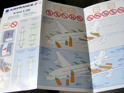 Die Safety Card - oft ohne Informationen für Babys und Kleinkinder Die Safety Card - oft ohne Informationen für Babys und Kleinkinder