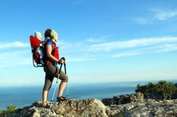 Berggenuss mit Baby