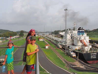 Der berühmte Panama-Kanal © Lars Lilienthal Der berühmte Panama-Kanal © Lars Lilienthal