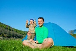 Camping mit Baby - das ist wunderschön!