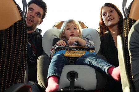 Fernbusse sind auch für Familien mit Kindern eine Option © Flixbus Fernbusse sind auch für Familien mit Kindern eine Option © Flixbus