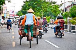 Straßenverkehr in Indonesien - so ganz anders als in Deutschland