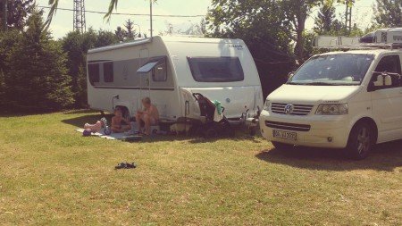 Alltag auf der Wohnwagen-Reise © Travelfamily.de Alltag auf der Wohnwagen-Reise © Travelfamily.de