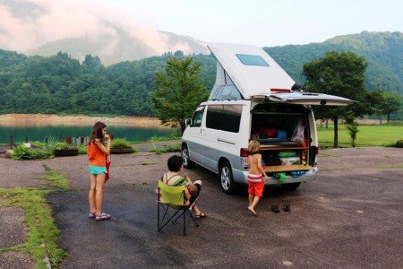 Unser Wohnmobil von JapanCampers.com © Weltwunderer Unser Wohnmobil von JapanCampers.com © Weltwunderer