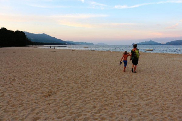 Am abendlichen Strand von Amanohashidate © Weltwunderer Am abendlichen Strand von Amanohashidate © Weltwunderer