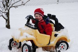Im Winter Autofahren? Kinderspiel!