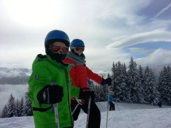 Die großen Kinder fahren schon richtig gut