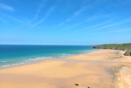 Die Watergate Bay ist nicht weit vom Sands Resort Hotel Cornwall entfernt © Sands Resort Hotel Die Watergate Bay ist nicht weit vom Sands Resort Hotel Cornwall entfernt © Sands Resort Hotel