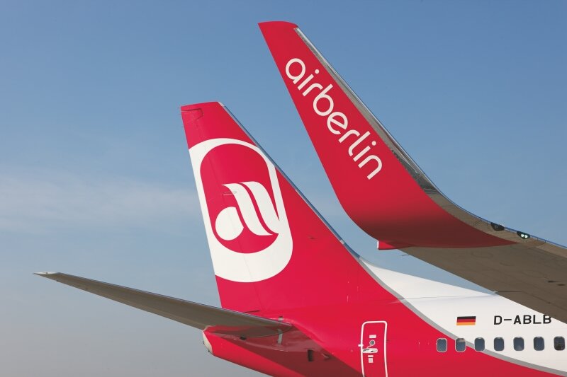 Fliegen mit AirBerlin © AirBerlin