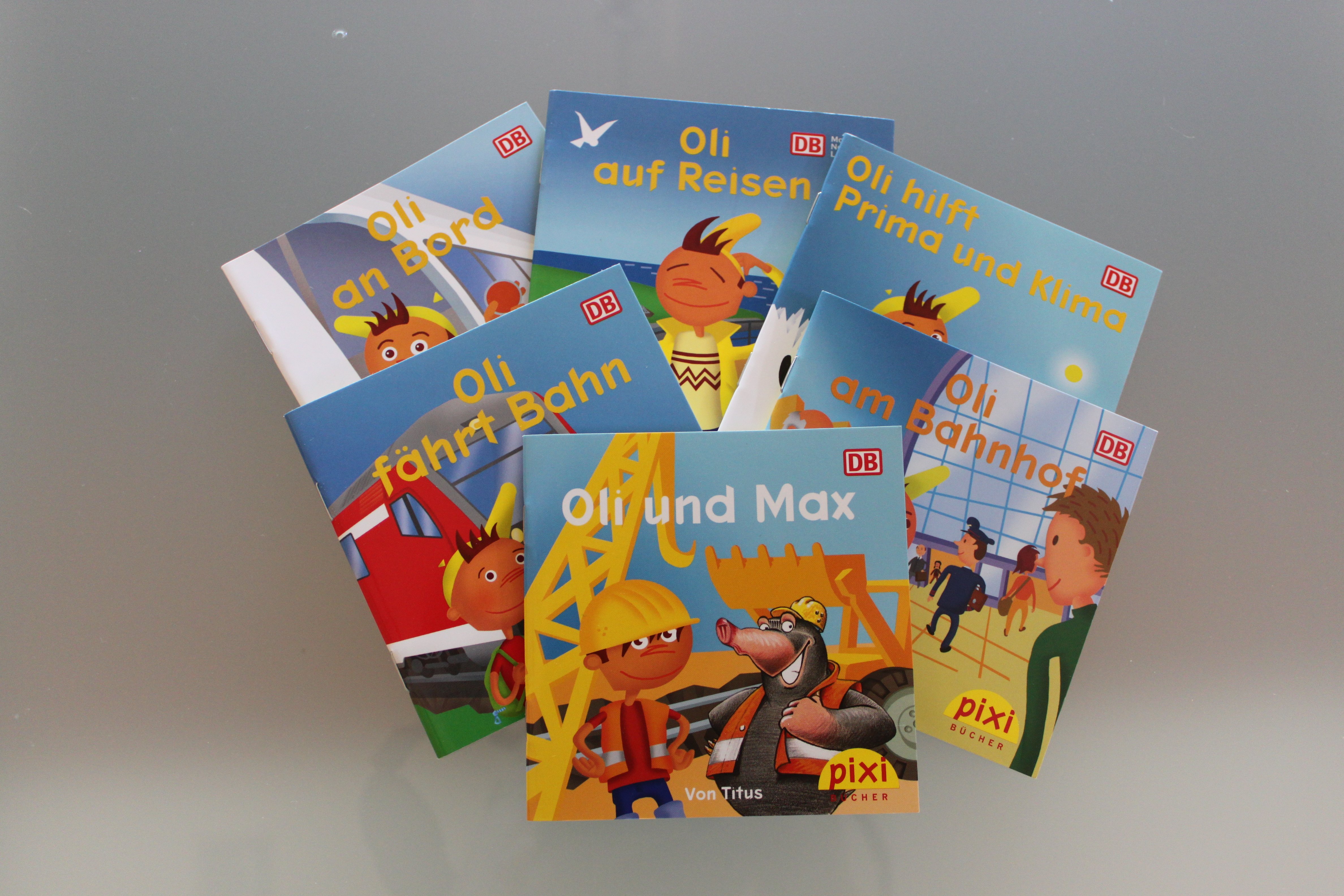 Kostenlose Pixibücher für Kinder bei der Deutschen Bahn © KidsAway