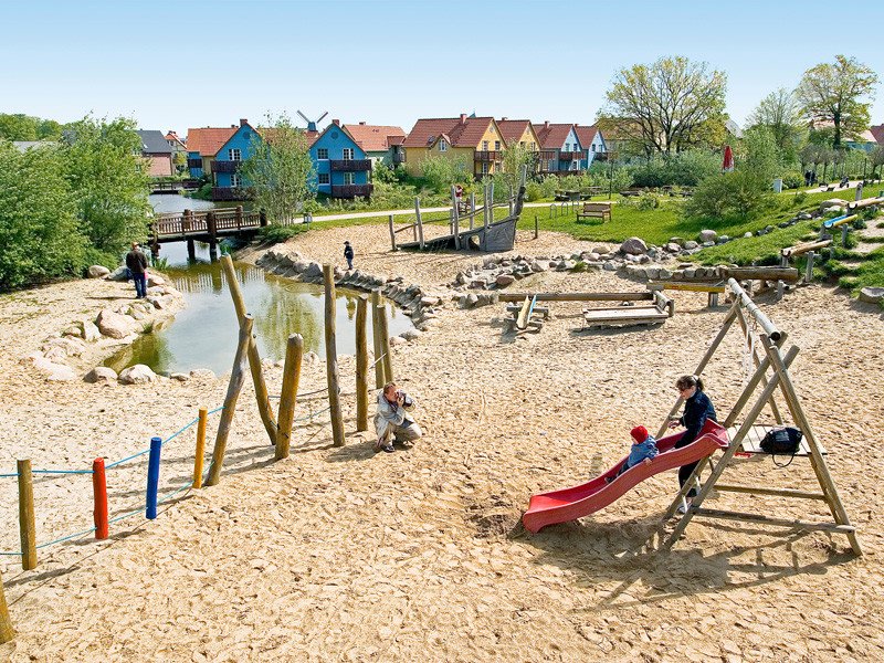 Spielplatz des Dorfhotels Fleesensee © Dorfhotel Fleesensee