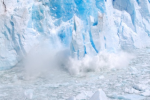 60 m hoch ist diese Gletscherkante, Argentinien © Elternzeitreise