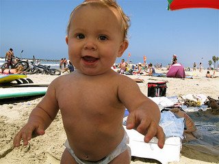 Sorglos am Strand trotz Töpfchentraining © JASON ANFINSEN/Flickr