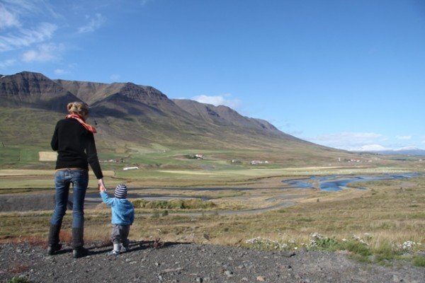 Alejandra und Sarah in Island 2012