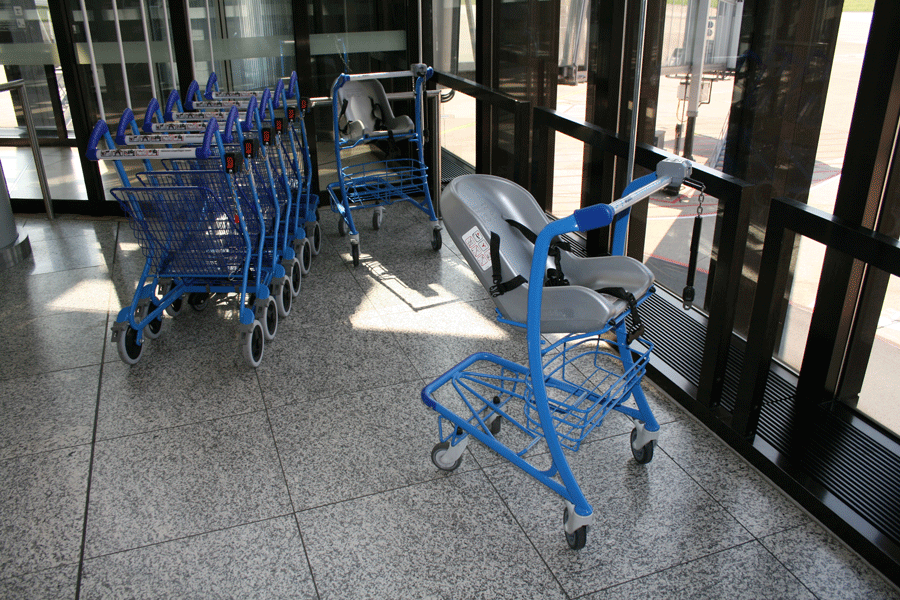 Kinderbuggies am Flughafen Hannover © Hannover Airport Kinderbuggies am Flughafen Hannover © Hannover Airport