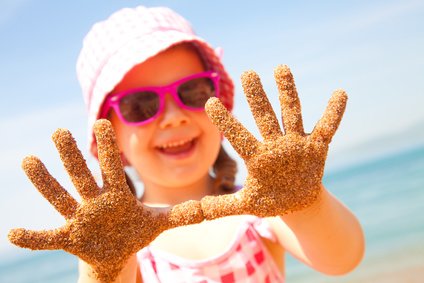 Am Strand ist es toll - mit unseren Sicherheitstipps garantiert