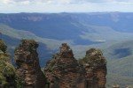 In Stein verzauberte Schwestern: Three Sisters in den Blue Mountains © JudithQuick