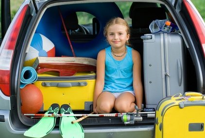 Die Kinder gehören natürlich nicht hinten rein © Gorilla - Fotolia.com