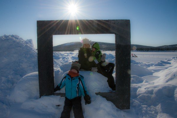 Die "nordicfamily" in ihrem Element