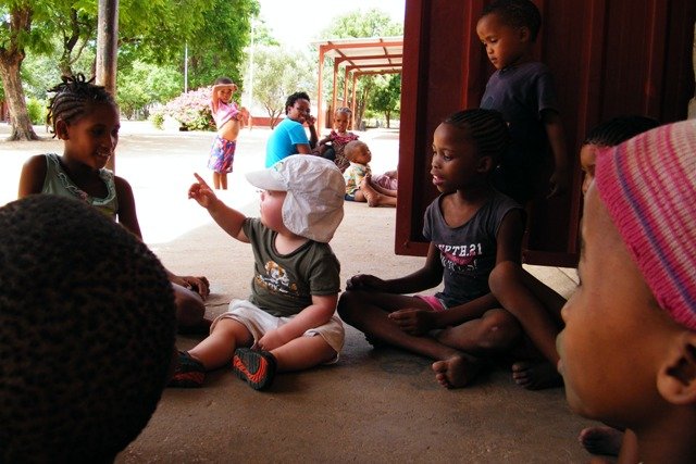 Bei den San in Namibia © Madleen Nothnagel