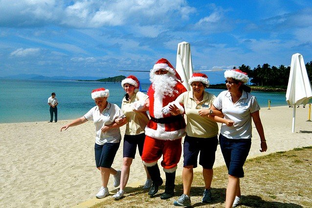 Nach Australien kommt der Weihnachtsmann auch... © Flickr/Sarah Ackerman Nach Australien kommt der Weihnachtsmann auch... © Flickr/Sarah Ackerman