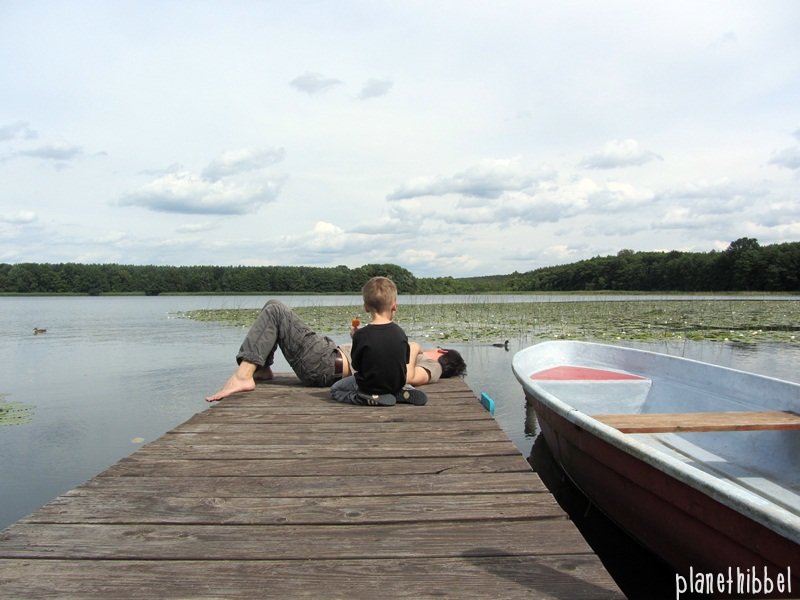 Idylle beim Familienurlaub in der Uckermark in Brandenburg © Planet Hibbel