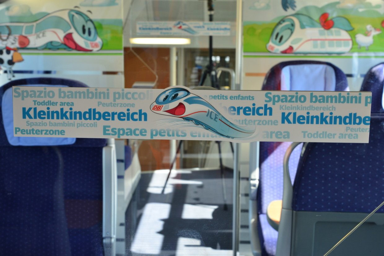 Auch neu im Intercity 2: ein schicker Kleinkindbereich © Deutsche Bahn Auch neu im Intercity 2: ein schicker Kleinkindbereich © Deutsche Bahn