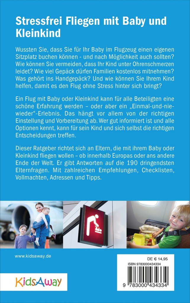 Stressfrei Fliegen mit Baby und Kleinkind © KidsAway.de Stressfrei Fliegen mit Baby und Kleinkind © KidsAway.de
