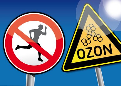 Bewegung im Freien bei erhöhten Ozonwerten vermeiden © trueffelpix - Fotolia.com Bewegung im Freien bei erhöhten Ozonwerten vermeiden © trueffelpix - Fotolia.com
