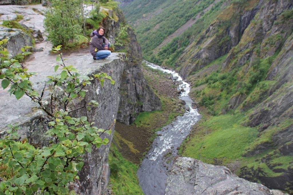 Hoch über dem Vöringsfossen © Weltwunderer Hoch über dem Vöringsfossen © Weltwunderer