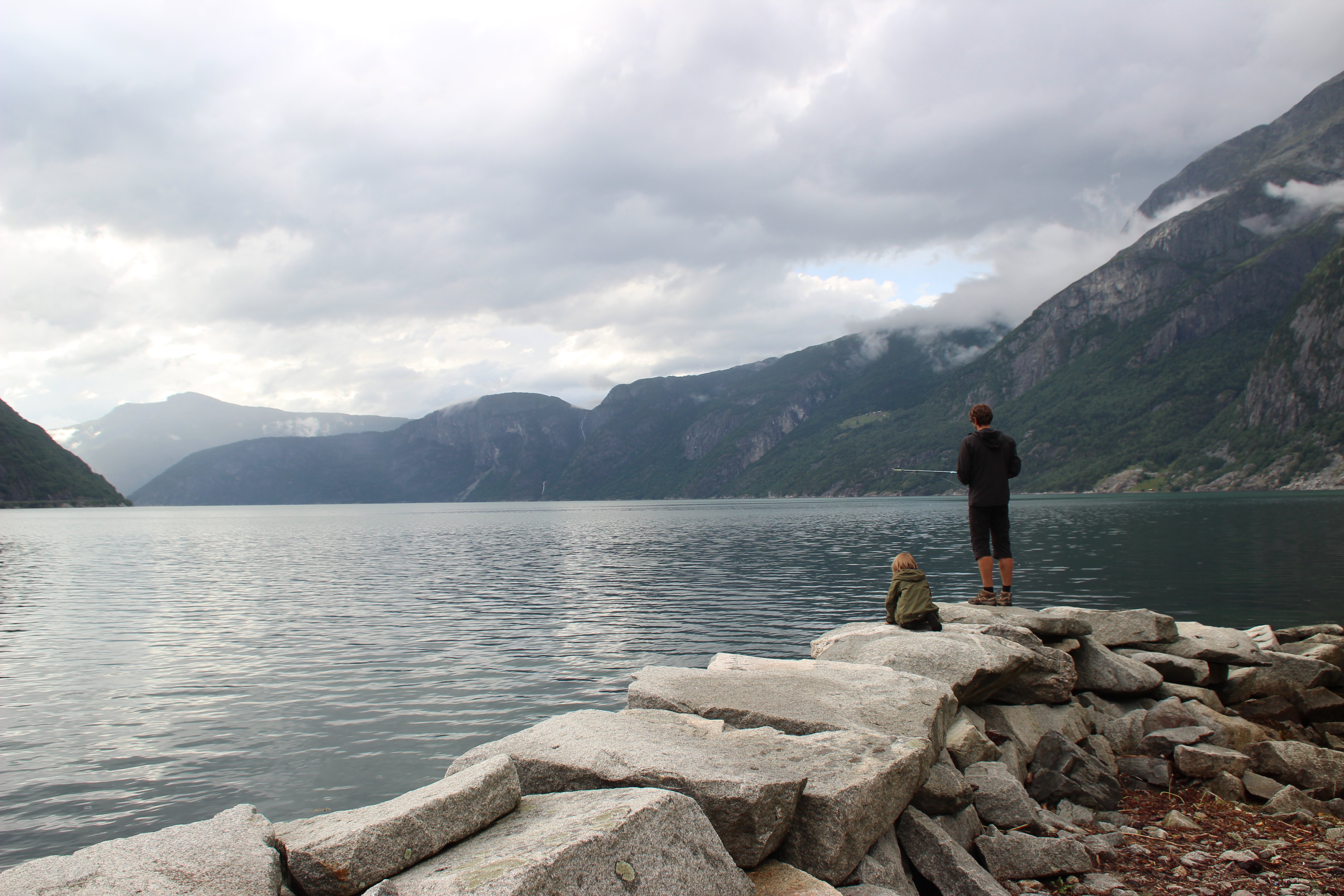 Angelversuch Nummer xx in Eidfjord