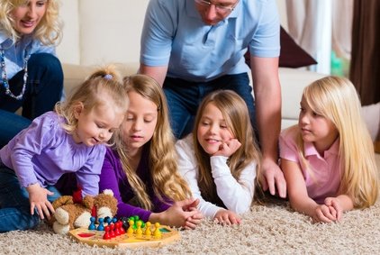 Ideal: wenn auch die Kinder Freude an ihren Gästen haben © Kzenon - Fotolia.com