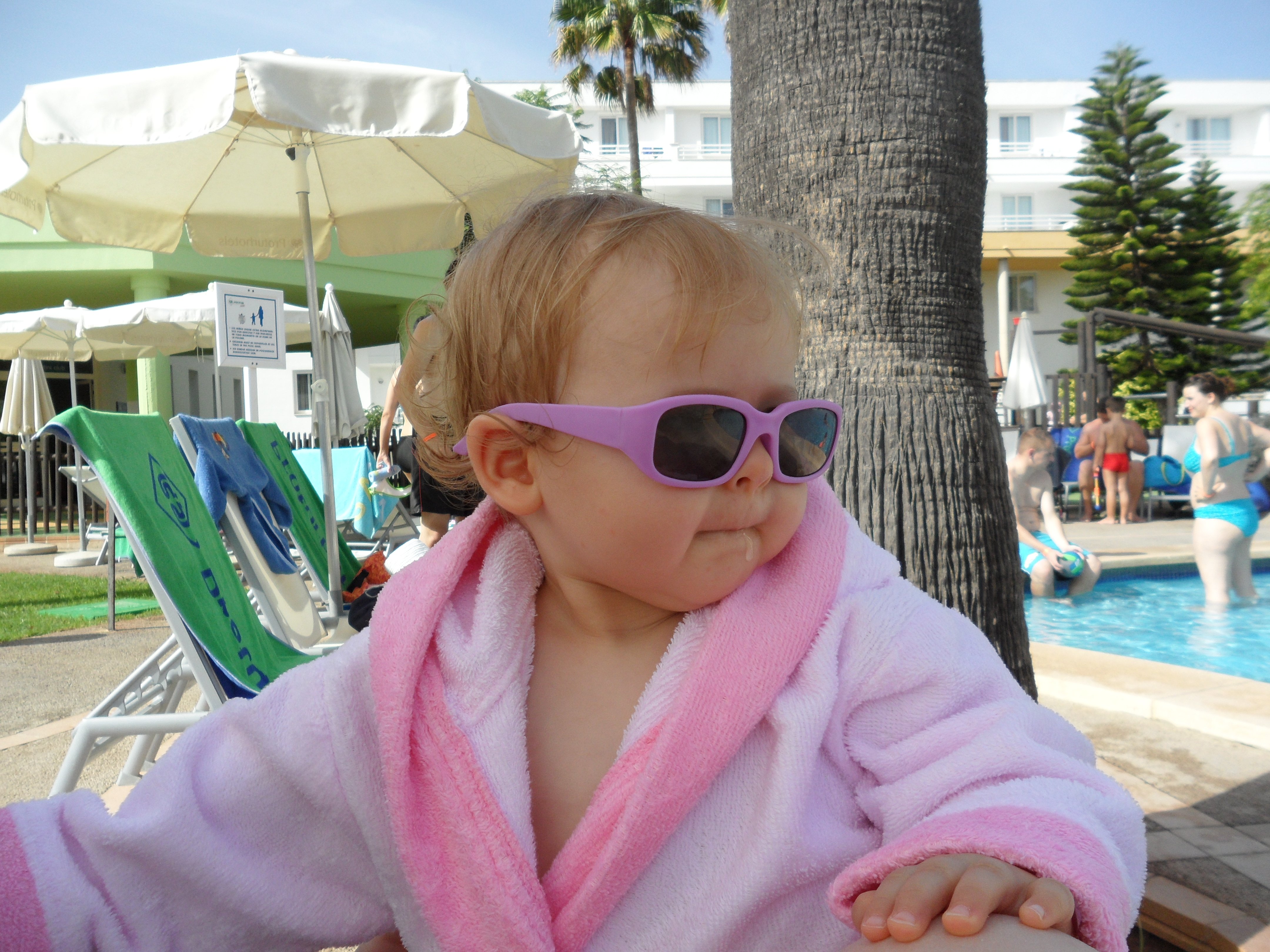 Cool am Pool © butterfly