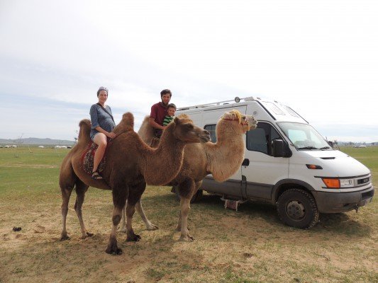 Familie Winkler in der Mongolei