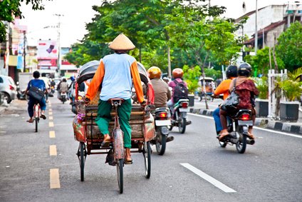 Straßenverkehr in Indonesien - so ganz anders als in Deutschland © Aleksandar Todorovic - Fotolia.com