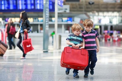 Für Familien gelten gelockerte Regeln für das Handgepäck © Irina Schmidt - Fotolia.com