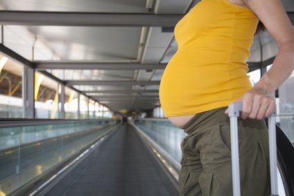 Schwangerschafts-Grundregel: nicht zu viel Anstrengung auf Reisen © Q - Fotolia.com