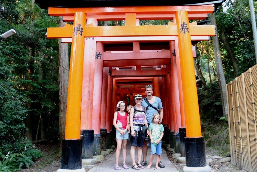 Weltwunderer in Kyoto