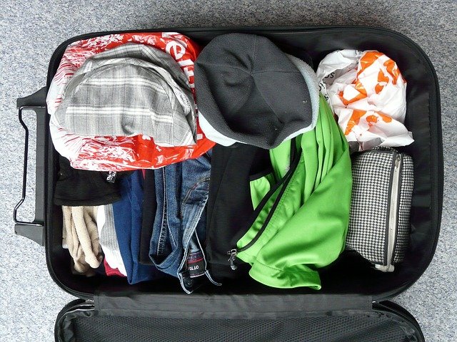Ein paar Tricks, und der Koffer fasst gleich viel mehr Gepäck  © Pixabay