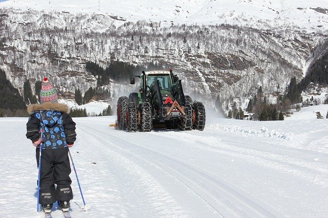 Eine spannende Langlauf-Route - mit Traktor! © Pixabay