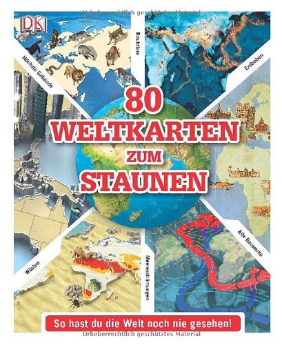 Weltkarten zum stundenlangen Staunen und Stöbern © Amazon.de