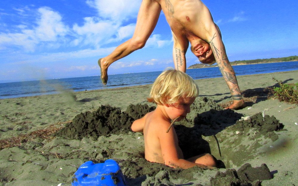 Bulgarien-schwarzes Meer-Strandgeschichten